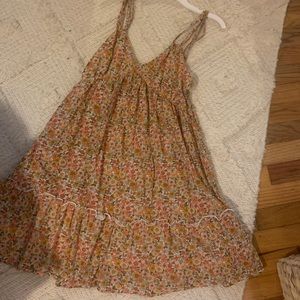 Babydoll style floral dress